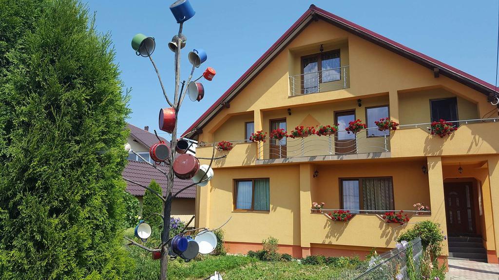 Pensiunea Popan Şieu Exteriör bild