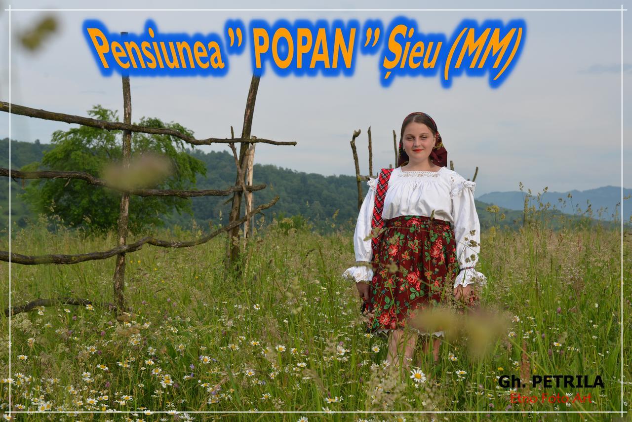 Pensiunea Popan Şieu Exteriör bild